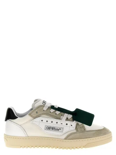 Off-white '5.0' Sneakers In Green