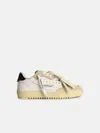 Off-white '5.0' White Cotton Blend Sneakers In White