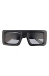 Off-white 51mm Leonard Square Sunglasses