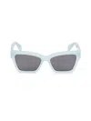 Off-white 54mm Cincinnati Cat-eye Sunglasses In Green