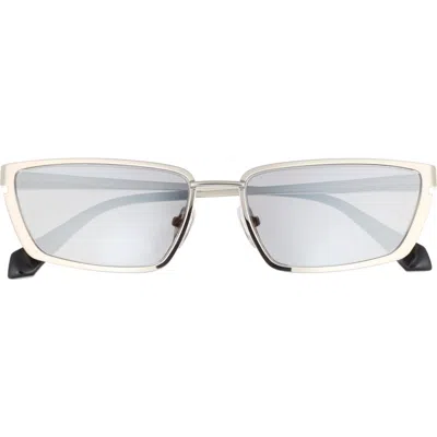 Off-white 56mm Richfield Rectangle Metal Sunglasses