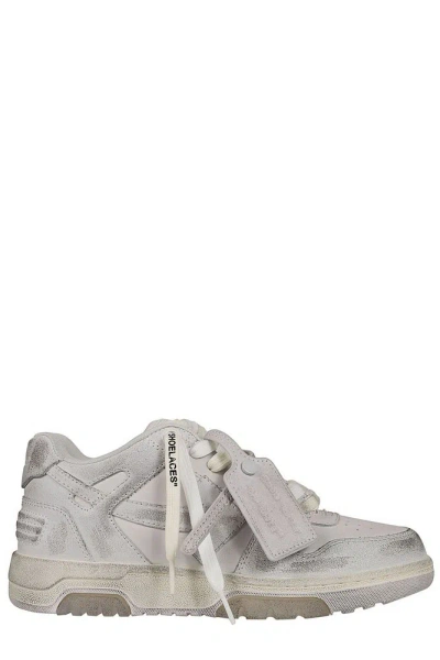 Off-white Women's Out Of Office White & Beige Trainers