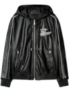 Off-white 90's Logo Appliqué Jacket Black