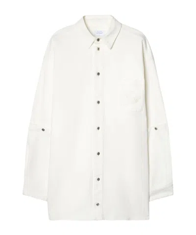 Off-white Off White Embroidered Overshirt