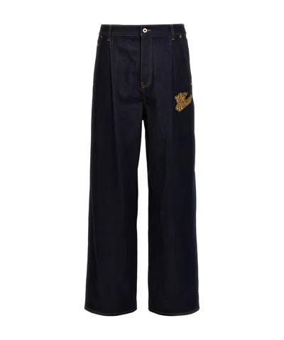 OFF-WHITE OFF-WHITE 90S MID-RISE STRAIGHT LEG JEANS