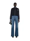 Off-white 90s Logo Crop Track Jacket In Black