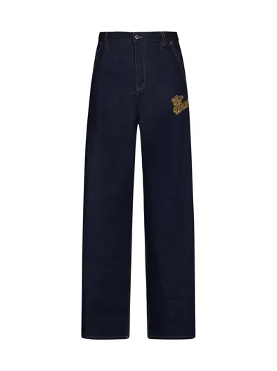 OFF-WHITE 90S MID-RISE STRAIGHT LEG JEANS