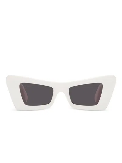 Off-white Accra Sunglasses In White