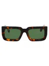 Off-white Acetate Havana  Sunglasses In Black