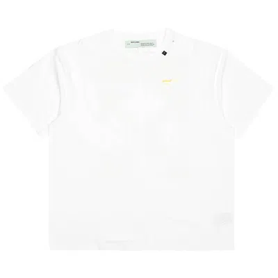 Pre-owned Off-white Acrylic Arrows Short Sleeve Over Tee 'white'