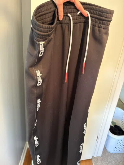 Pre-owned Off-white Active Pants In Black