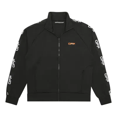 Pre-owned Off-white Active Track Jacket 'black/orange'