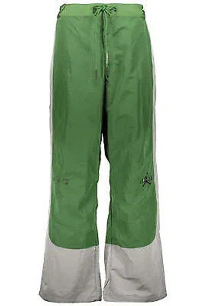 Pre-owned Off-white Air Jordan X  Track-pants In Green