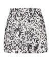 Off-white All-over Patterned Pajama Shorts In Multi