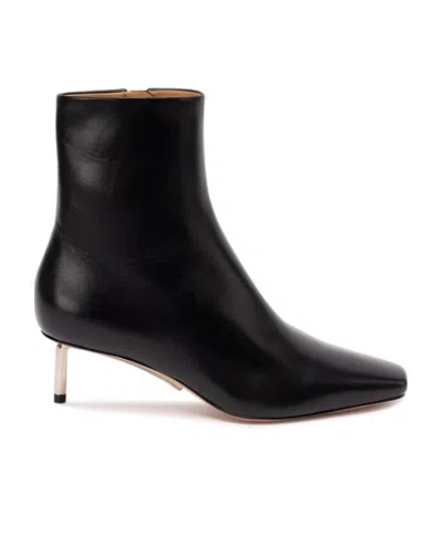 OFF-WHITE OFF-WHITE ALLEN SQUARE TOE ANKLE BOOTS