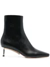 Off-white Off White Allen Boots Women Leather Black In Black