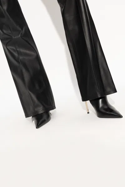 Off-white ‘allen' Heeled Ankle Boots In Black