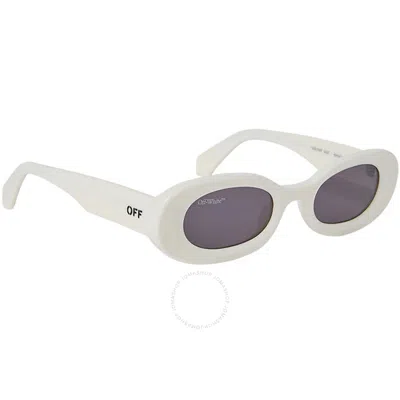 Off-white Amalfi Dark Grey Oval Unisex Sunglasses Oeri087 0107 49