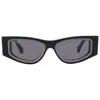 Off-white Andy Dark Grey Irregular Unisex Sunglasses Oeri047 1007 53 In Multi