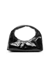 Off-white Arcade Arrow Logo Shoulder Bag In Black