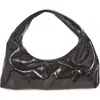 Off-white Arcade Leather Shoulder Bag In 1000 Black