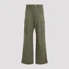 Off-white Off White Men Cargo Pants In Cotton In Army Green