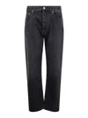 Off-white Arr Zip Det Skate Jeans In Blue