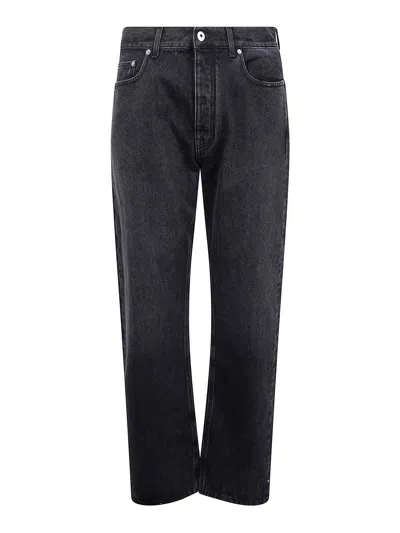OFF-WHITE JEANS BOOT-CUT - AZUL