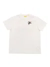 Off-white Arrow Acrylic Tee S/s White - Black In Black