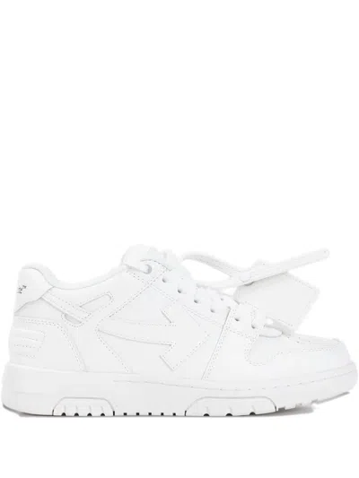 Off-white Arrow-appliqué Sneakers In White