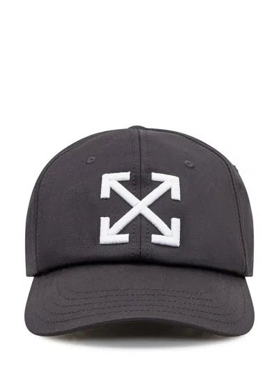 Off-white Arrow Baseball Cap In Black