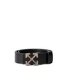 Off-white Arrow Belt Rv 35mm Quote In Black