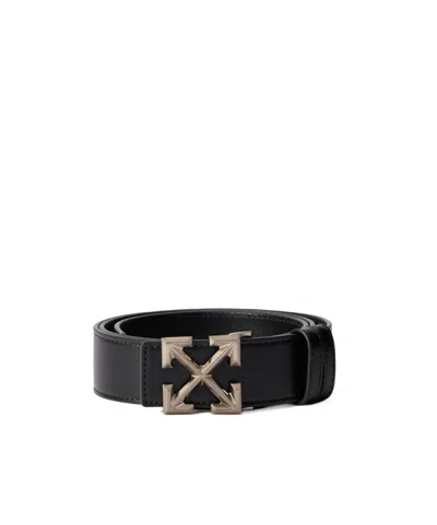 OFF-WHITE OFF-WHITE ARROW-MOTIF BUCKLED BELT