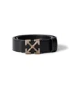 Off-white Arrow Belt Rv 35mm Quote In Black