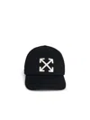 Off-white Arrows-logo Baseball Cap In Black