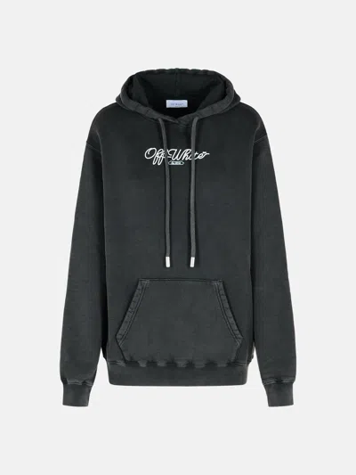 Off-white 'arrow' Black Cotton Sweatshirt
