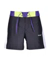 Off-white Arrow Block Sunset Swim Shorts In Black