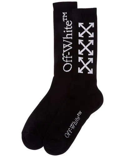 Off-white ™ Arrow Bookish Socks In Black