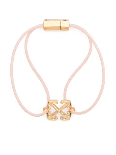 Off-white Arrow Bracelet In Yellow