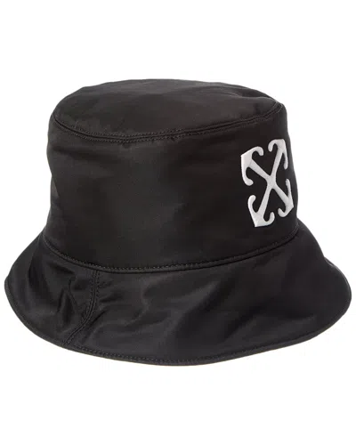 Off-white ™ Arrow Bucket Hat In Black