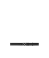 Off-white Arrow Buckle Leather Belt In Black