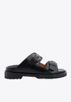 Off-white Arrow-buckles Leather Sandals