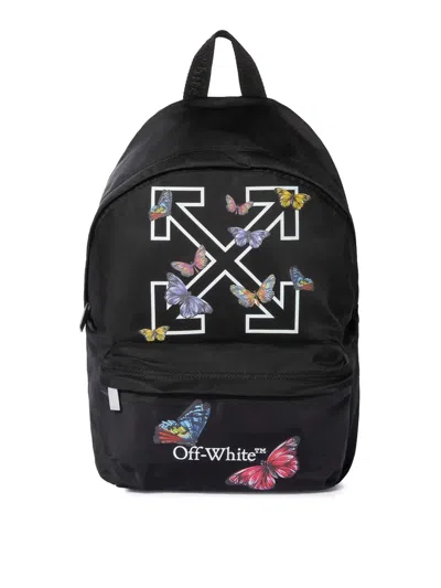 Off-white Kids' Mochila - Negro