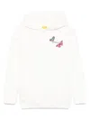 Off-white Arrow Butterfly Hoodie In White