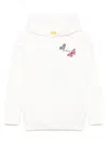 Off-white Arrow Butterfly Hoodie In White