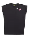 Off-white Arrow Butterfly Top Black - White In Black