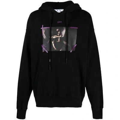 Pre-owned Off-white Arrow Caravaggio Mercy Skate Hood Black Orchid Hoodie In Purple