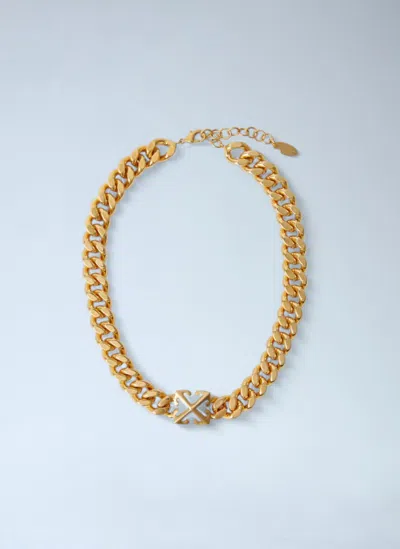 Off-white Arrow Chain Necklace