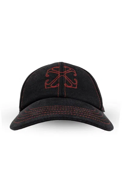 Off-white Arrow Baseball Cap In Black