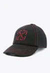 Off-white Arrow Baseball Cap In Black